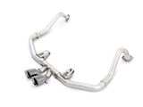 AWE Track Edition Exhaust for Porsche 718 Boxster / Cayman - Chrome Silver Tips (3010-32038)