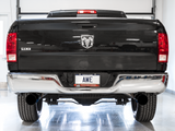 AWE 0FG Dual Rear Exit Catback Exhaust for 4th Gen RAM 1500 5.7L (without bumper cutouts) - Diamond Black Tips (3015-33104)