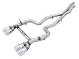 AWE Track Edition Catback Exhaust for BMW F8X M3/M4 - Chrome Silver (3020-42082)