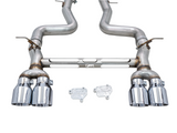 AWE Track Edition Catback Exhaust for BMW F8X M3/M4 - Chrome Silver (3020-42082)