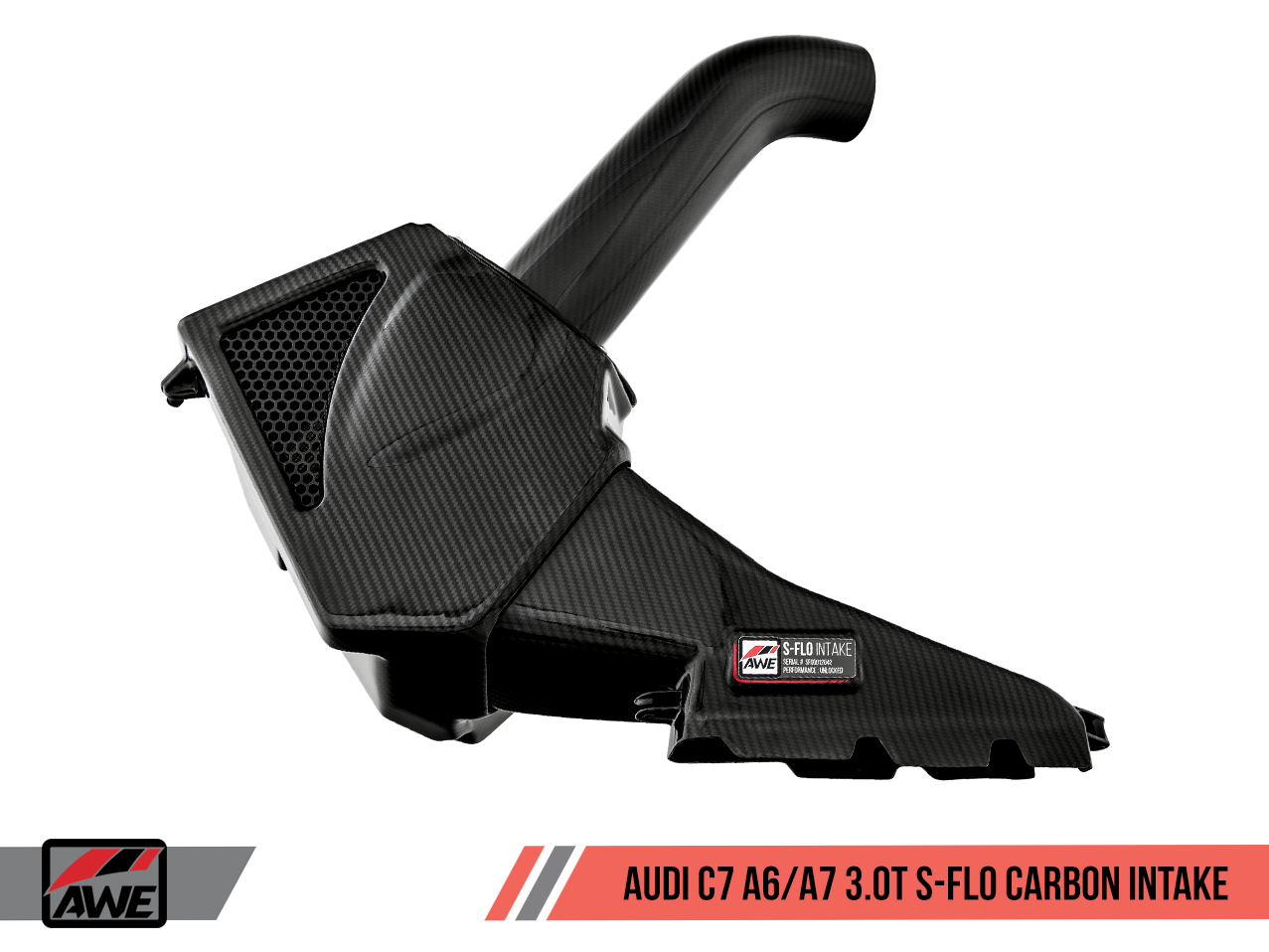 AWE Tuning S-FLO Carbon Intake 2012-2018 Audi A6/A7 (3.0T) C7 main image 1