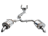 AWE Touring Edition Exhaust for Audi C8 A6/A7 - Turndowns (SKU: 3015-31003)