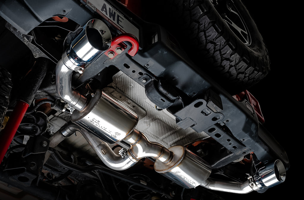 AWE Tuning Tread Axleback Dual Exhaust Jeep JK/JKU 3.6L | (3015-32003)