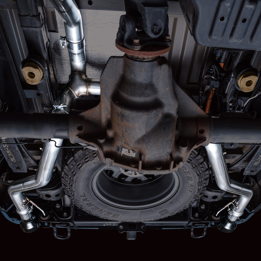 AWE Tuning 21-23 Ford F-150 0FG Resonated Mid Pipe - (RWD|4WD) (3815-11144) main image 1