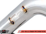 AWE Straight Pipe Performance Exhaust System for Audi R8 4.2L (2014-15)