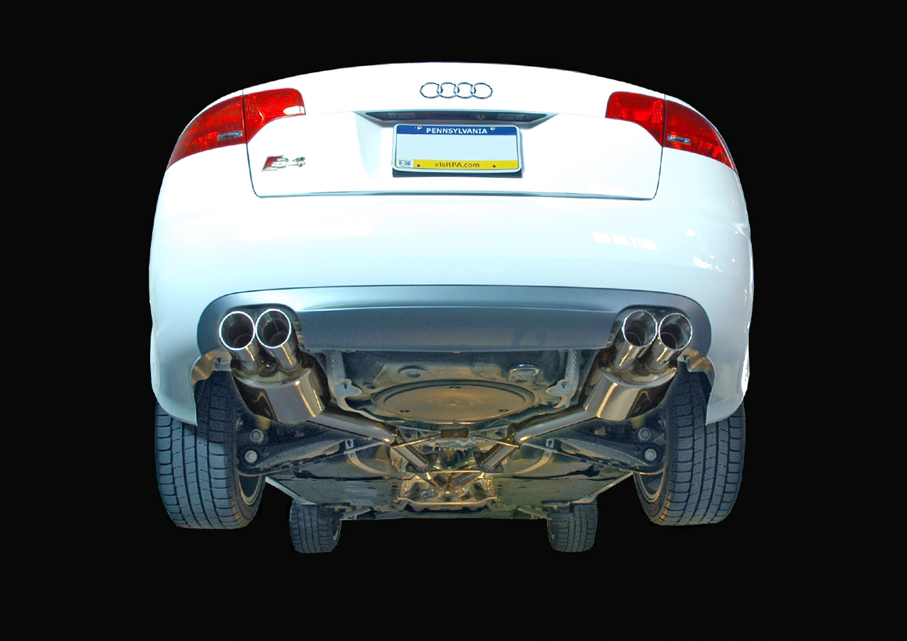 AWE Touring & Track Edition Exhausts for Audi B7 S4