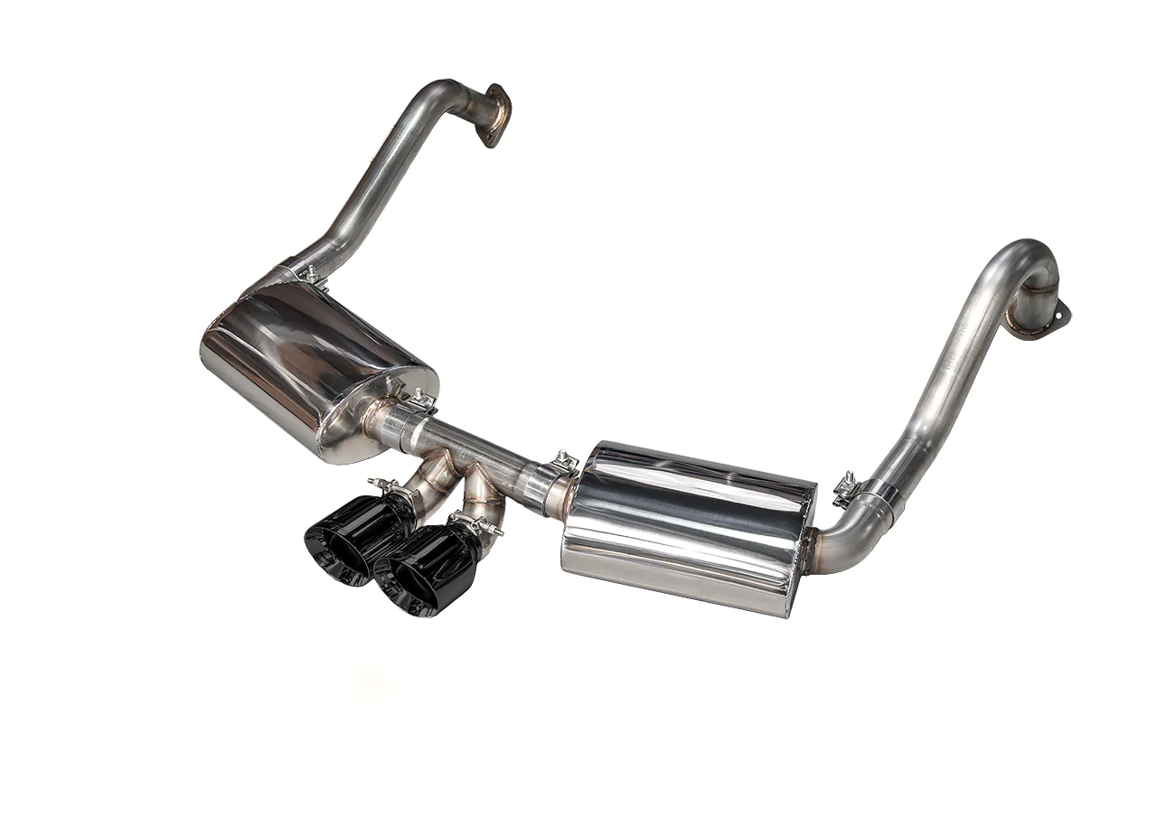 AWE Performance Exhaust System for Porsche 981 - With Diamond Black Tips (3010-33024)