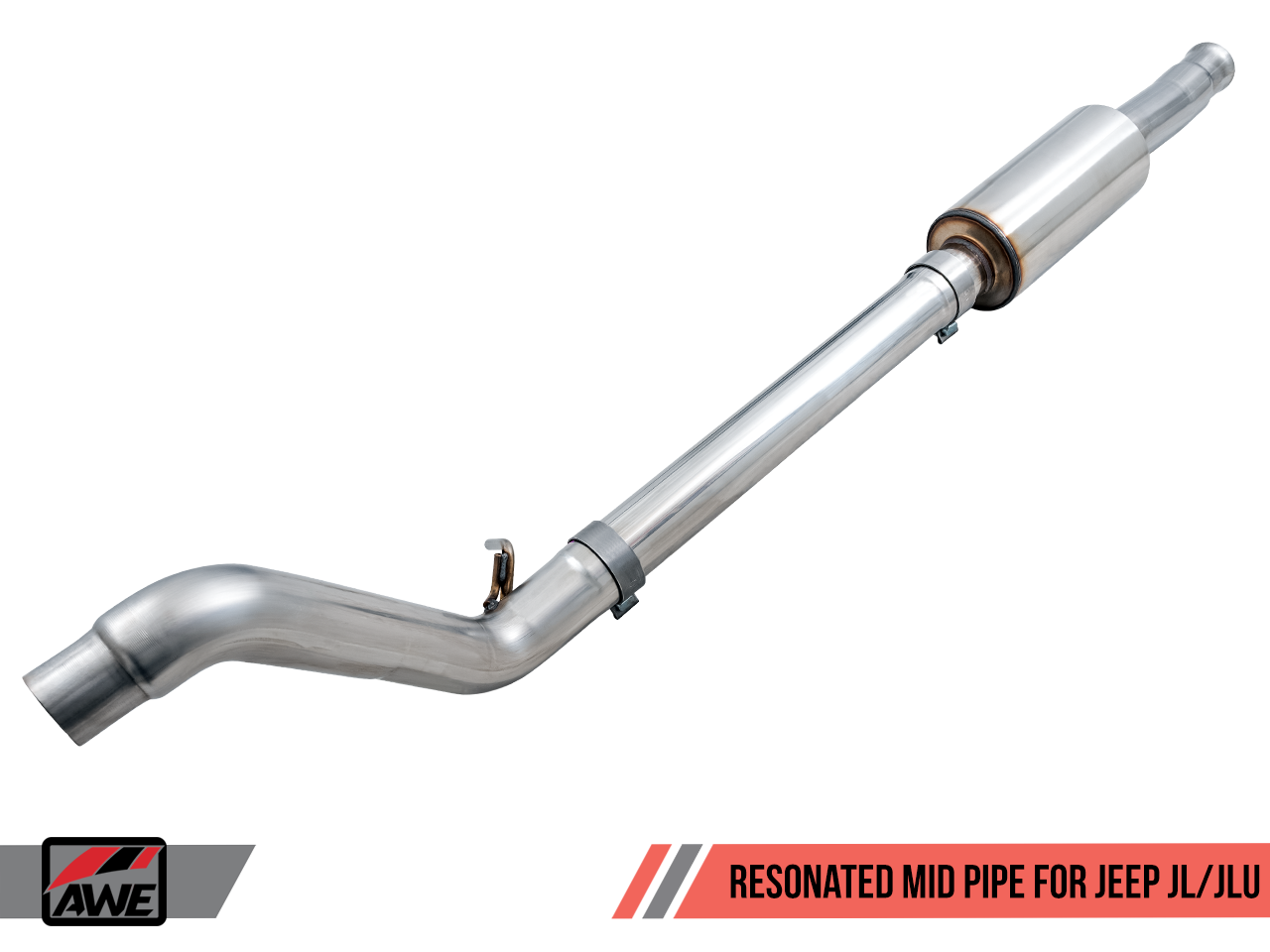 AWE Resonated Mid Pipe for Jeep JL/JLU 3.6L (3015-11001)