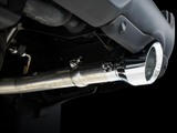 AWE 0FG Dual Rear Exit Catback Exhaust for 4th Gen RAM 1500 5.7L (with bumper cutouts) - Chrome Silver Tips (3015-32002)
