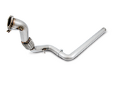 AWE Touring Edition Exhaust for B9 A5, Dual Outlet - Chrome Silver Tips (includes DP) (3015-32090)