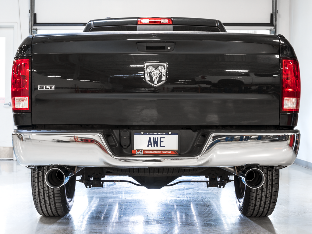 AWE 0FG Exhaust Suite For The 4th Gen RAM 1500 5.7L (without Bumper Cu ...