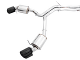 AWE Touring Edition Exhaust for Audi B9.5 RS 5 Coupe - Non-Resonated - Diamond Black RS-style Tips (3015-33123)