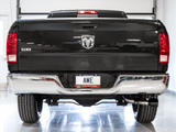 AWE 0FG Single Side Exit Catback Exhaust for 4th Gen RAM 1500 5.7L (without bumper cutouts) - Dual Diamond BlackTips (3015-33309)