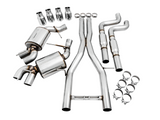 AWE Touring Edition Cat-back Exhaust for Gen6 Camaro SS / ZL1 - Resonated - Chrome Silver Tips (Quad Outlet) (3015-42092)