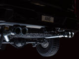 AWE 0FG Catback Exhaust for Silverado ZR2/Sierra AT4X - Quad Chrome Silver Tips (3015-42284)