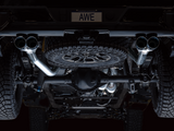 AWE 0FG Catback Exhaust for Silverado ZR2/Sierra AT4X - Quad Chrome Silver Tips (3015-42284)