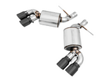 AWE Touring Edition Axle-back Exhaust for Gen6 Camaro SS / ZL1 - Diamond Black Tips (Quad Outlet) (3015-43115)
