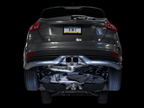 AWE Track Edition Cat-back Exhaust for Ford Focus ST - Chrome Silver Tips (3020-32034)
