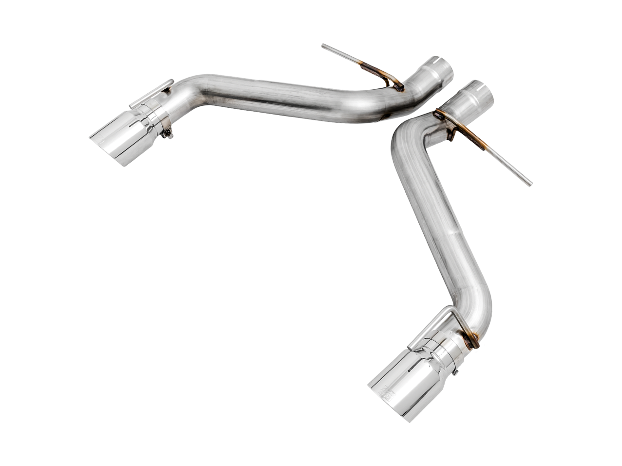 AWE Track Edition Axle-back Exhaust for Gen6 Camaro SS - Chrome Silver Tips (Dual Outlet) (3020-32049)