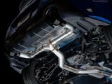 AWE Track Edition Exhaust for Subaru BRZ / Toyota GR86 / Toyota 86 / Scion FR-S - Diamond Black Tips (3020-33279)