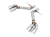 AWE Track Edition Axle-back Exhaust for Gen6 Camaro SS / ZL1 - Chrome Silver Tips (Quad Outlet) (3020-42067)