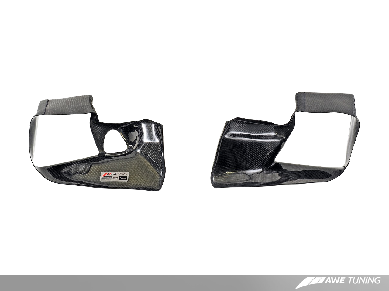 AWE Carbon Fiber Shrouds for Audi 2.7T - Shrouds Only, Set of Two