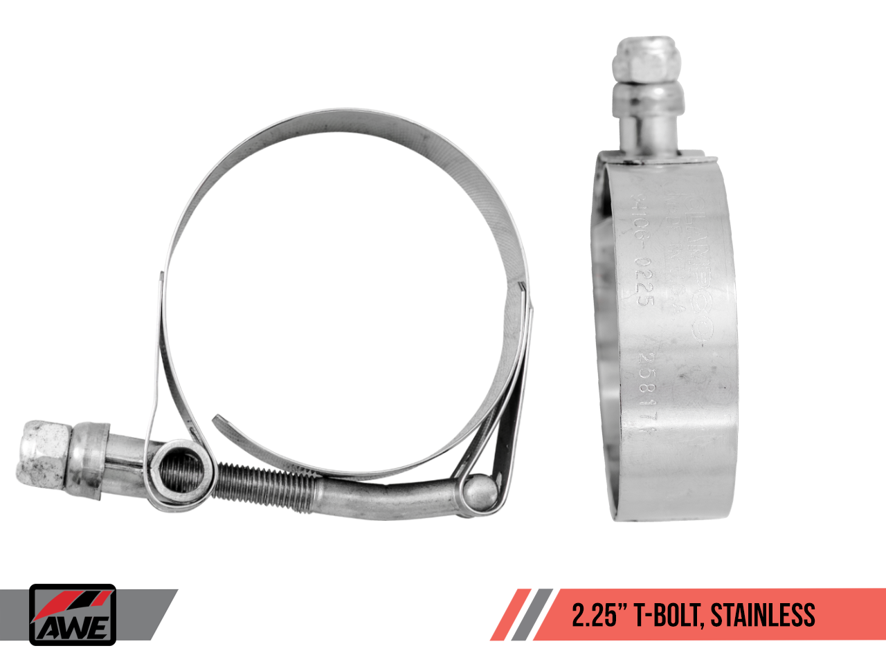 AWE 2.25" T-Bolt Clamp, Stainless