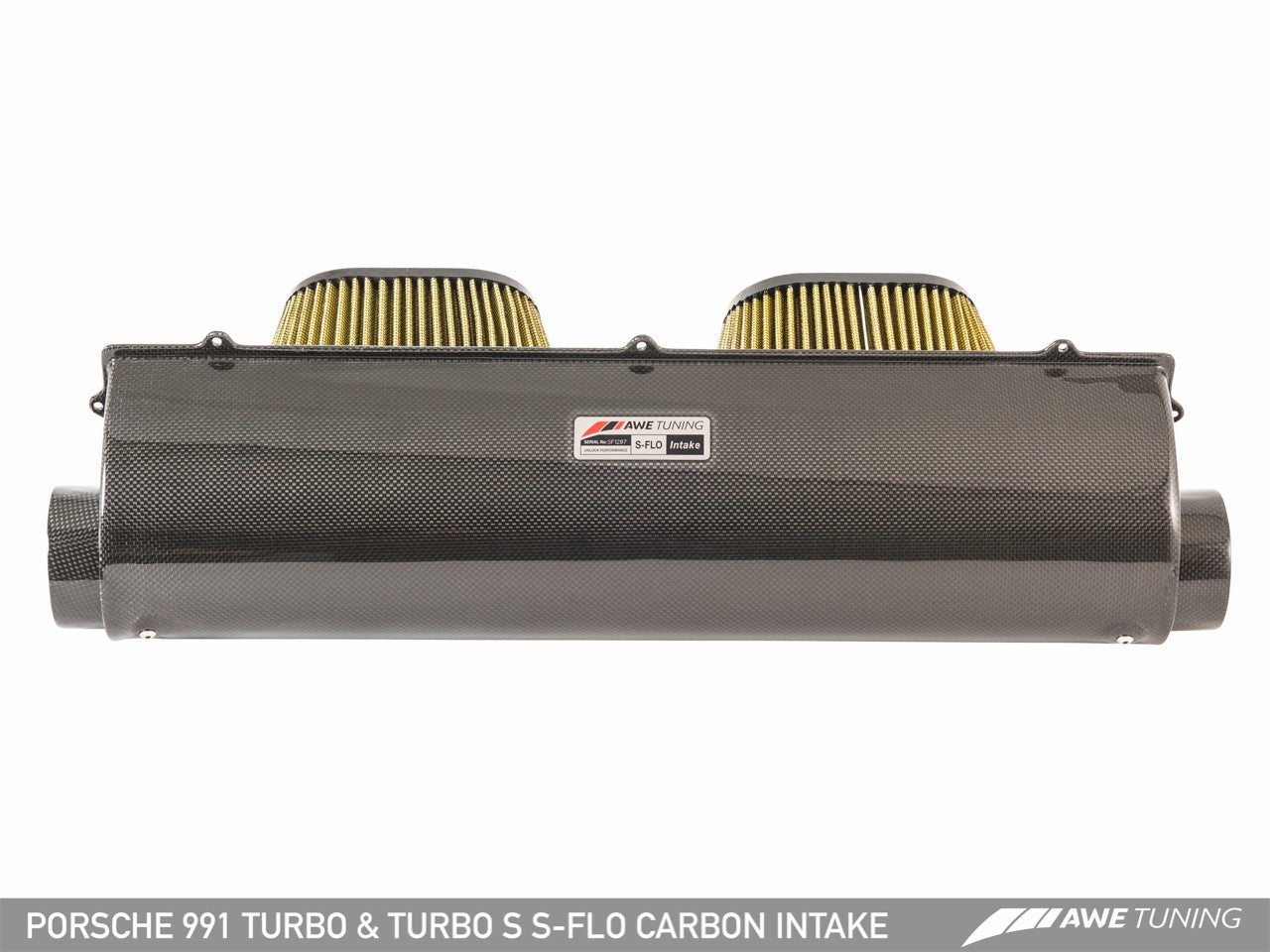AWE S-FLO Carbon Intake for Porsche 991.1 / 991.2 Turbo and Turbo S