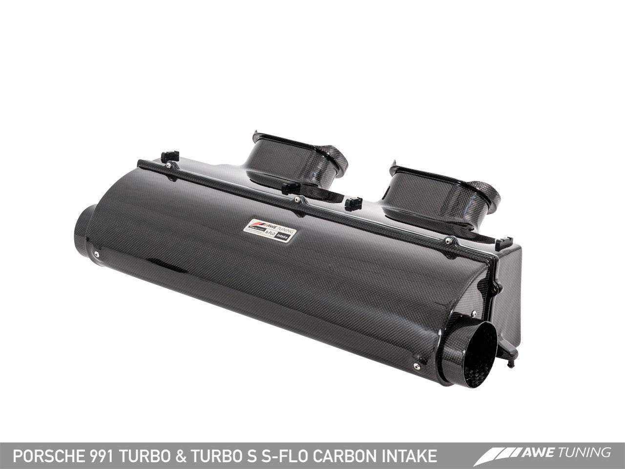AWE S-FLO Carbon Intake for Porsche 991.1 / 991.2 Turbo and Turbo S