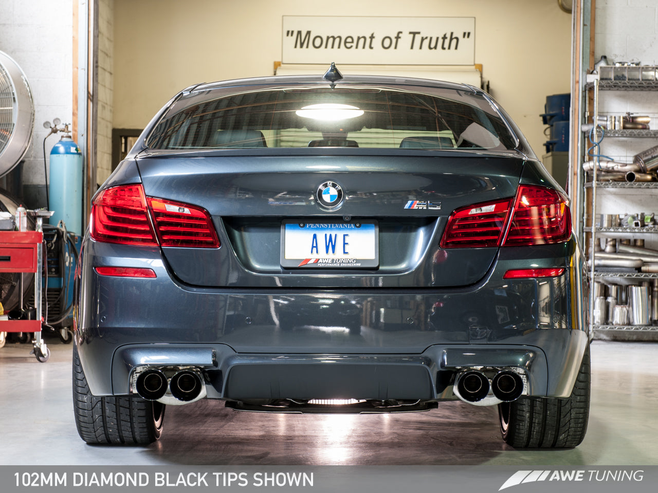 AWE Touring Edition Exhaust for BMW F10 M5