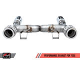 AWE Performance Exhaust Suite for McLaren 720S