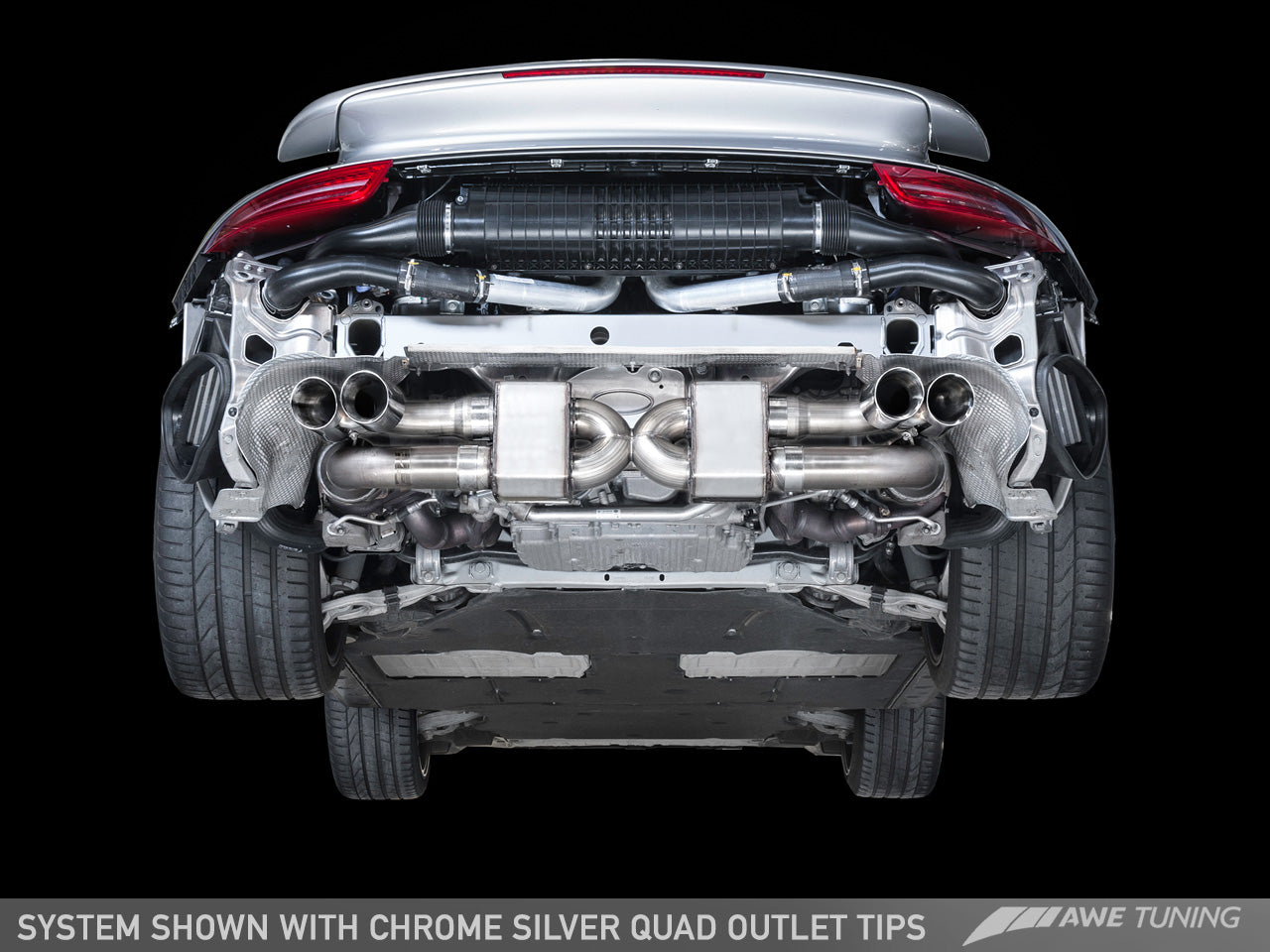 AWE Performance Exhaust System for Porsche 991.1 Turbo and Turbo S