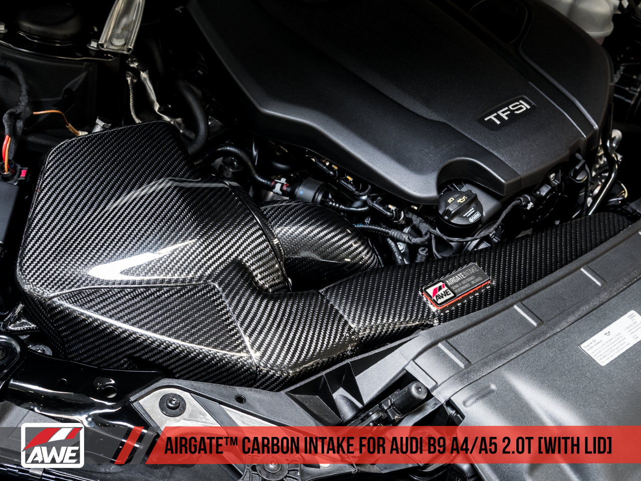 AirGate™ Carbon Intake for Audi B9/B9.5 A4 / A5 2.0T (Full Kit)