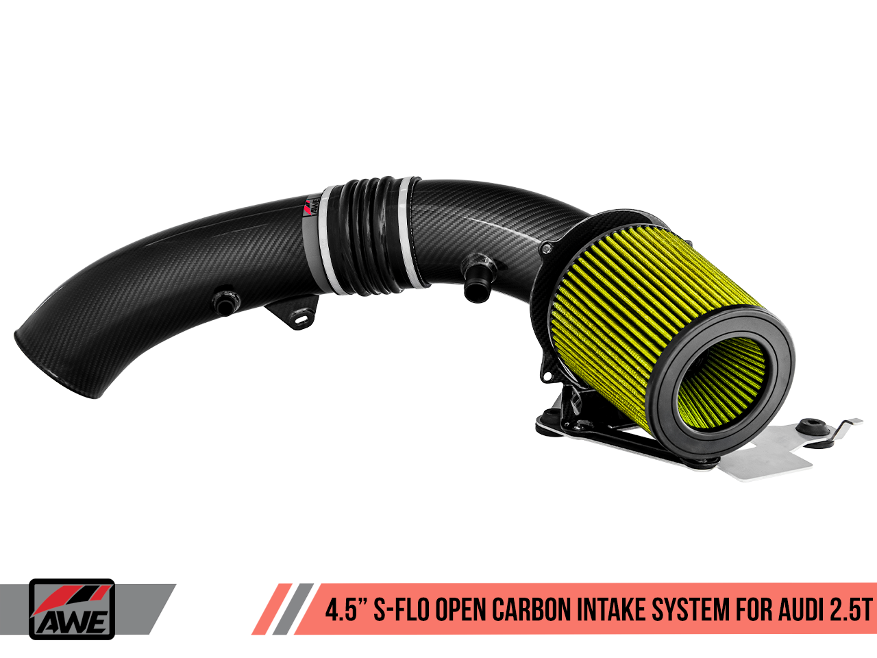 AWE 4.5" S-FLO Carbon Intake System for Audi RS 3 / TT RS 2.5T