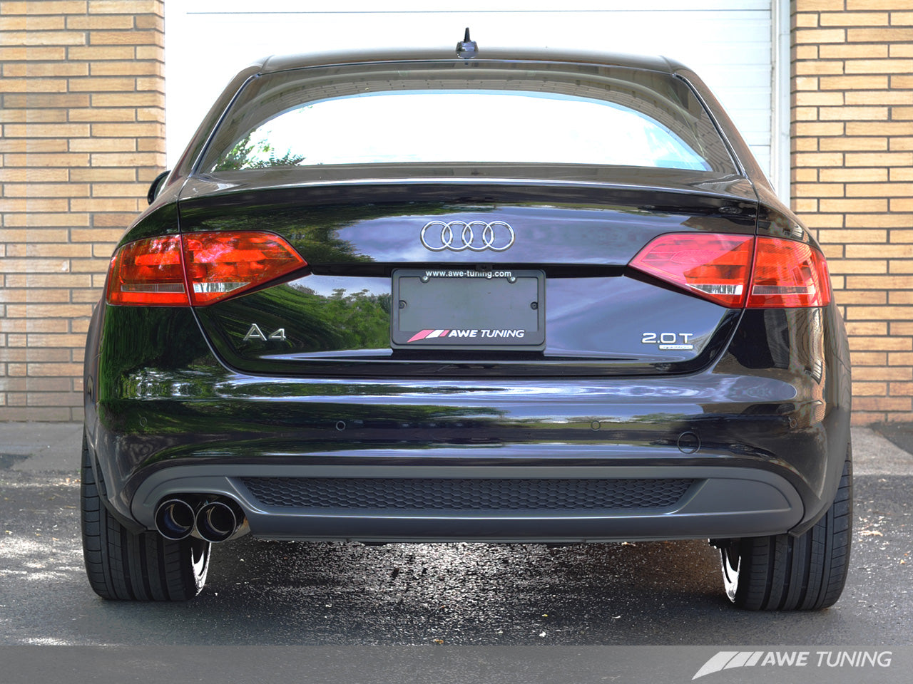 AWE Touring Edition Exhaust and Downpipe Systems for B8/B8.5 A4 2.0T