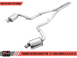 AWE Exhaust Suite for the 15+ Dodge Challenger 6.4 / 6.2 SC