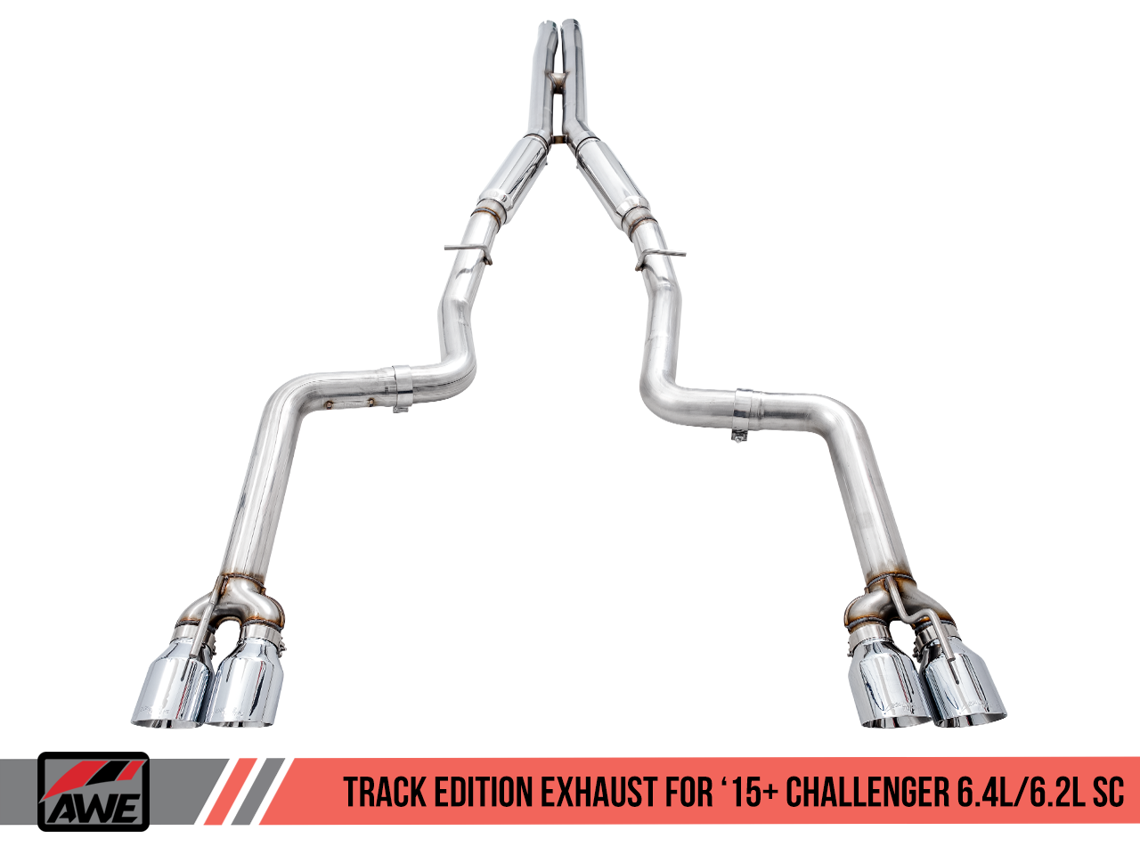 AWE Exhaust Suite for the 15+ Dodge Challenger 6.4 / 6.2 SC