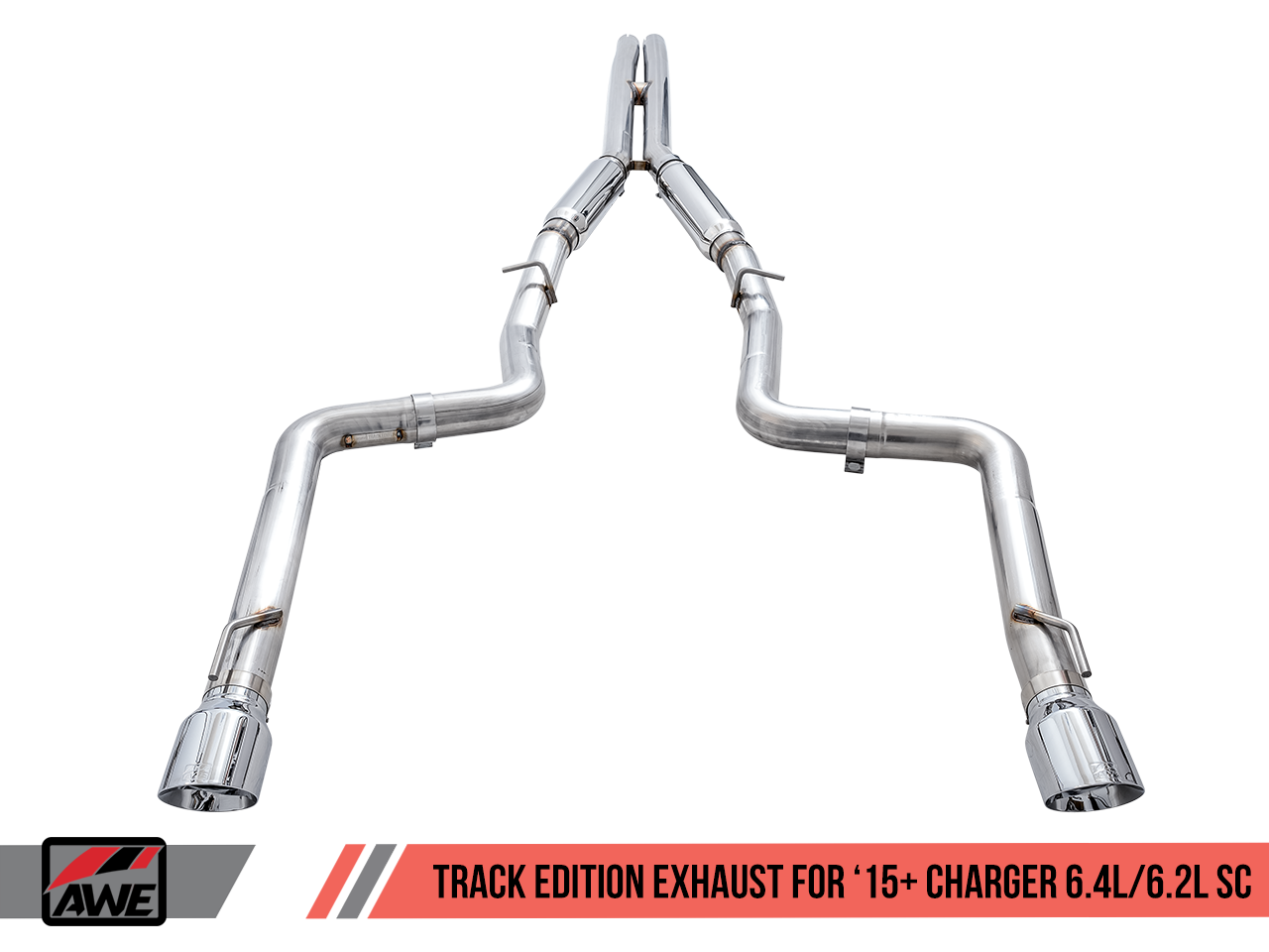 AWE Exhaust Suite for the 15+ Dodge Charger 6.4 / 6.2 SC