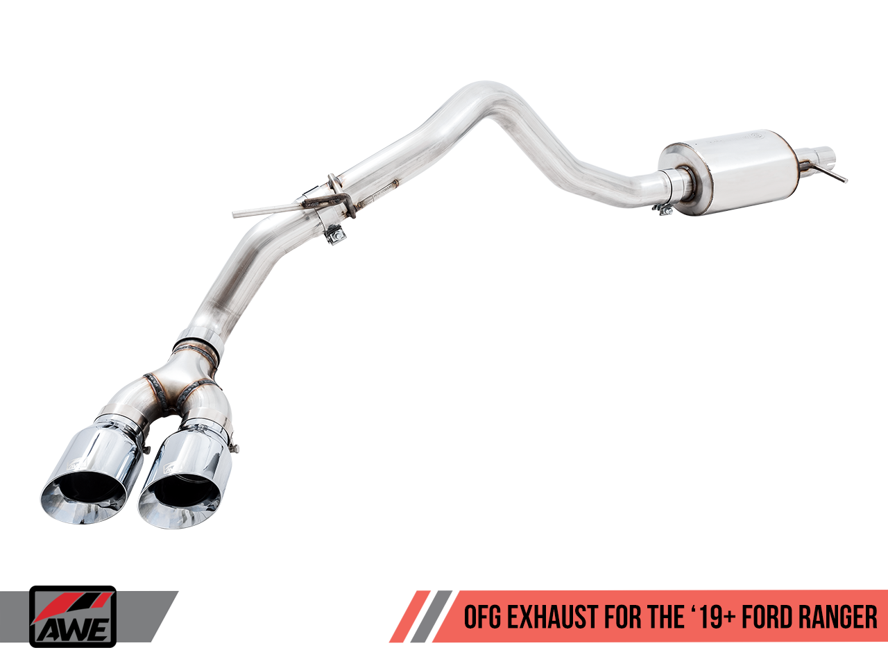 AWE Exhaust Suite for the '19+ Ford Ranger