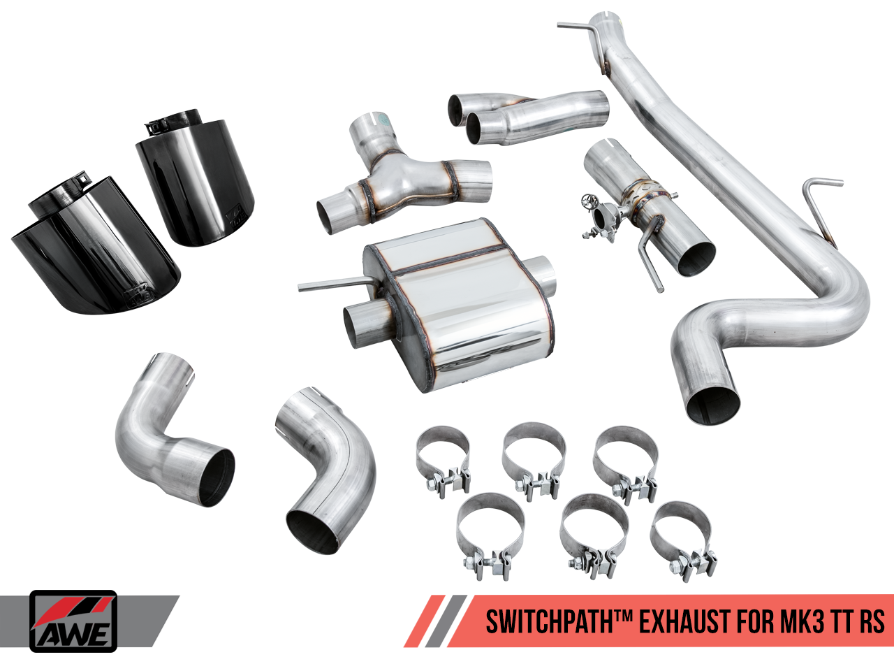 AWE Exhaust Suite for Audi MK3 TT RS 2.5T