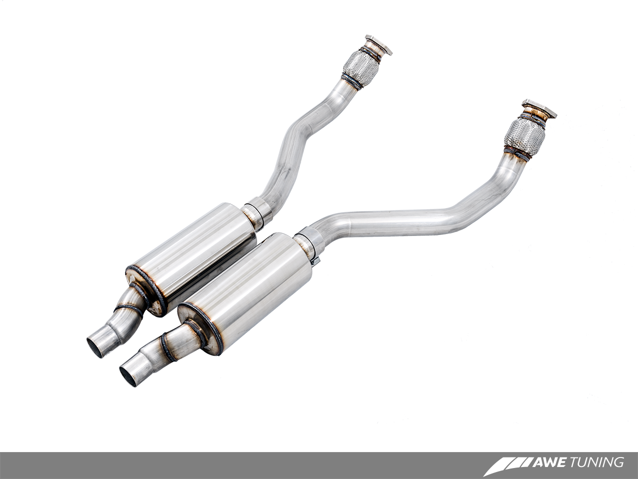 AWE Track Edition Exhaust and Downpipe Systems for Audi B8.5 S5 3.0T