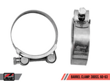 AWE 2.25" Barrel Clamp, Stainless