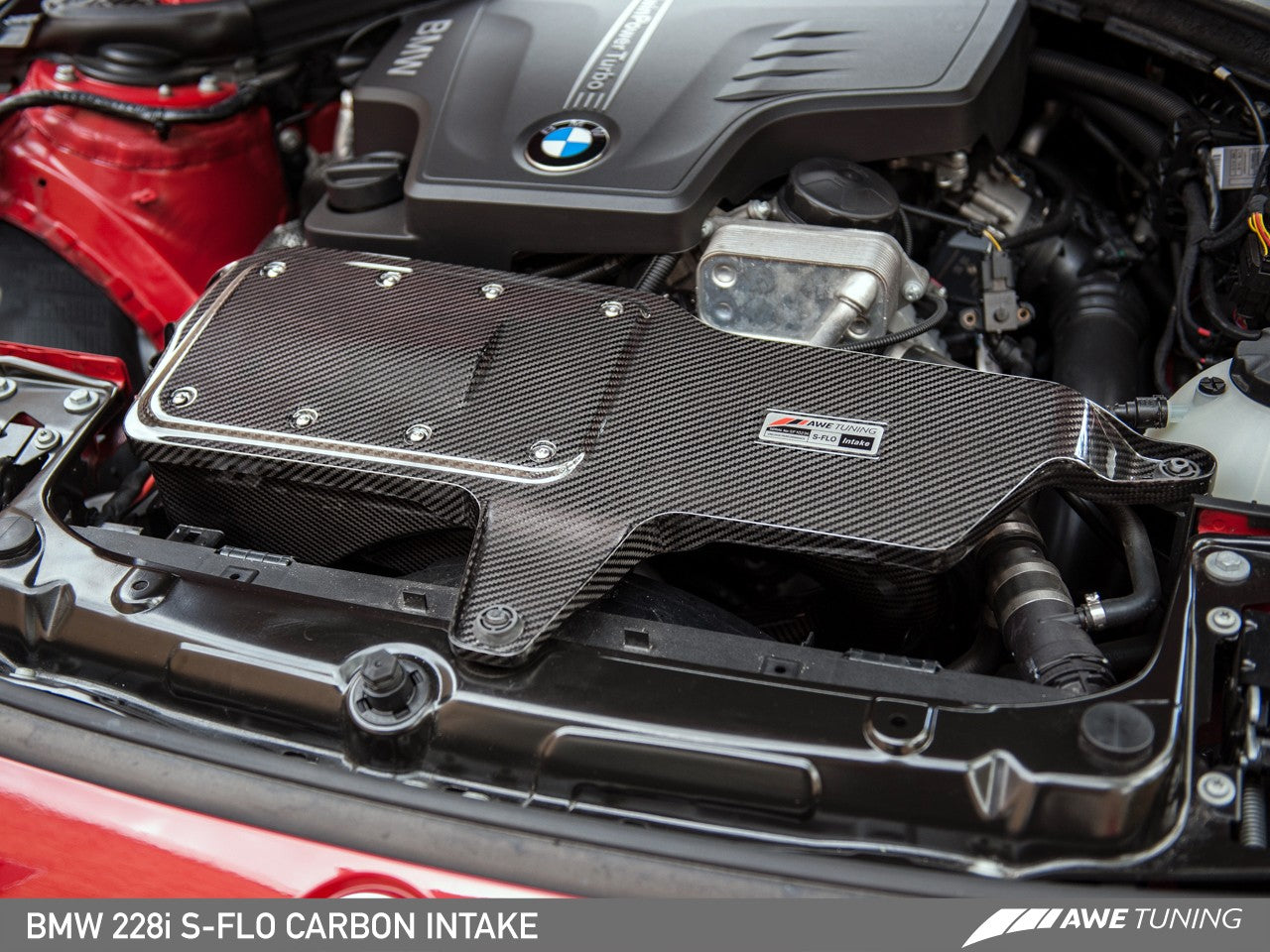 AWE Tuning BMW F22 228i S-FLO Carbon Intake