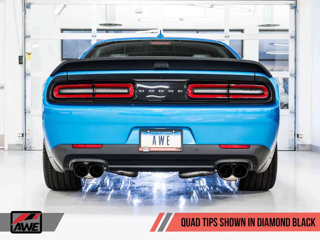 AWE Exhaust Suite for the 15+ Dodge Challenger 392, Hellcat, and Demon ...