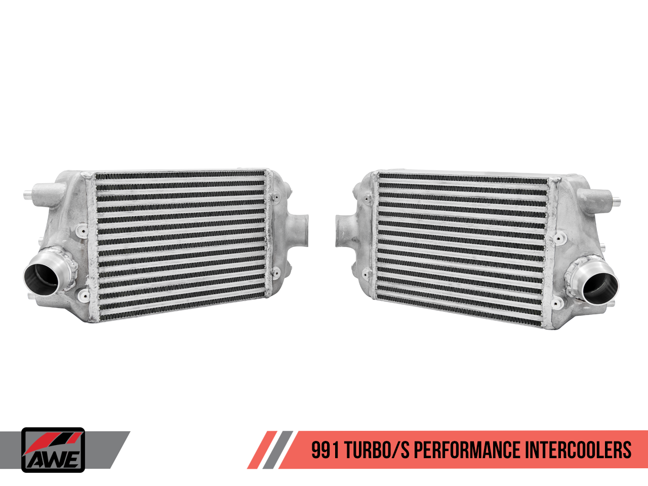 AWE Performance Intercooler Kit for Porsche 991TT