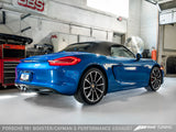 AWE Performance Exhaust for Porsche 981 Boxster