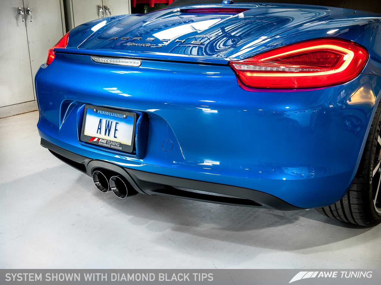 AWE Performance Exhaust for Porsche 981 Boxster