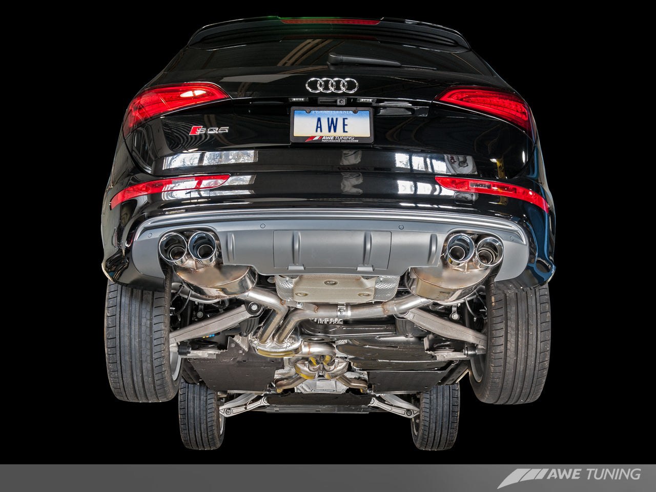 AWE Touring Edition Exhaust for Audi 8R SQ5